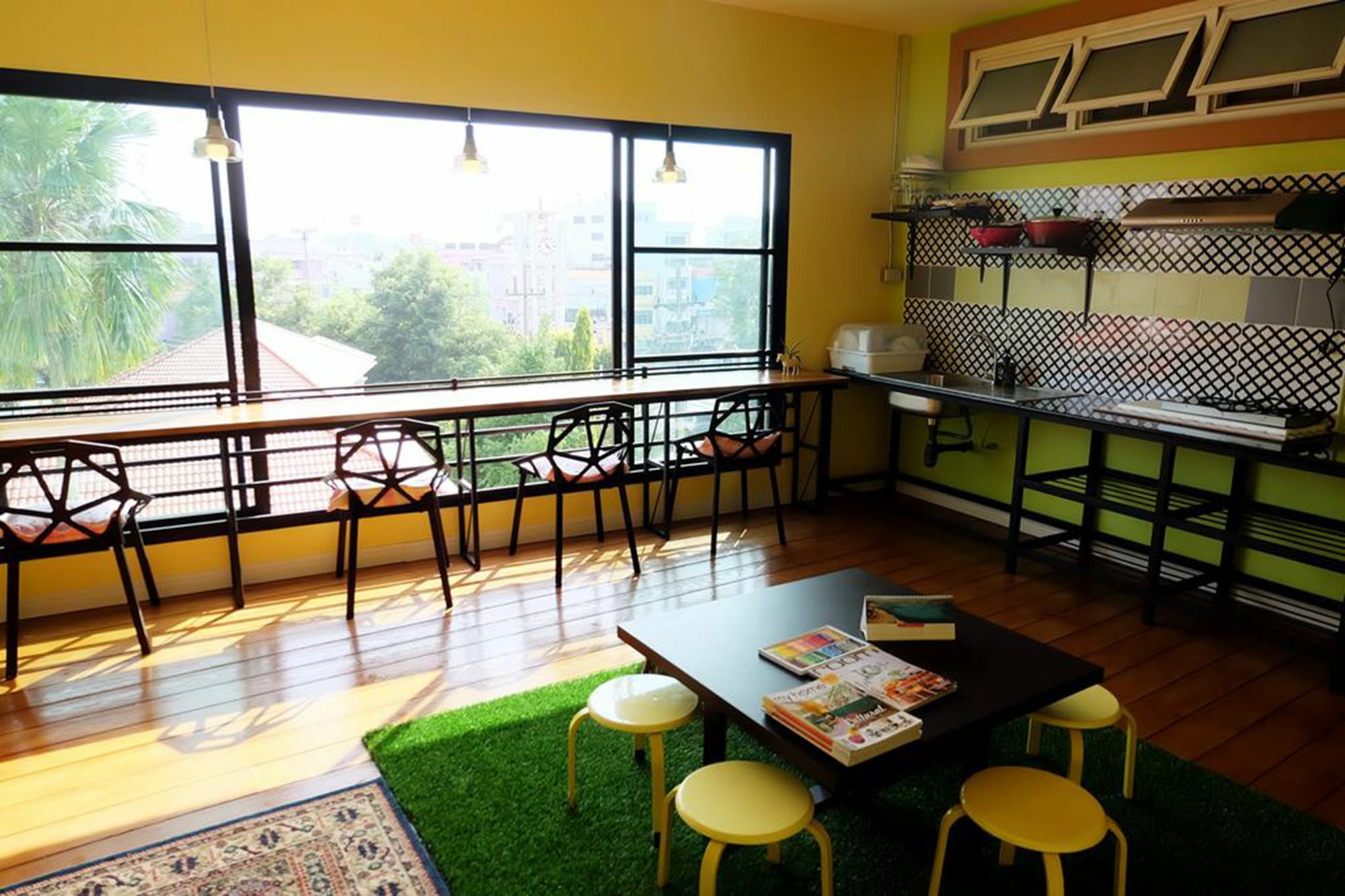 Green House At Trang Guesthouse Экстерьер фото